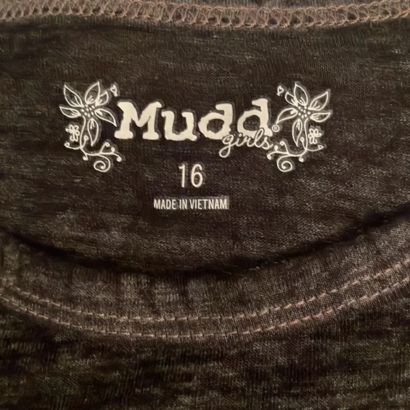 t shirt, mudd, LOVE, size 16 - Picture 2 of 2